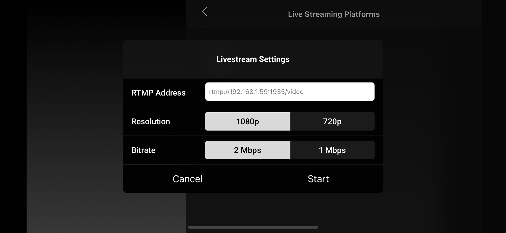 Streaming your DJI Mini 3 Pro Drone from RTMP to RTSP